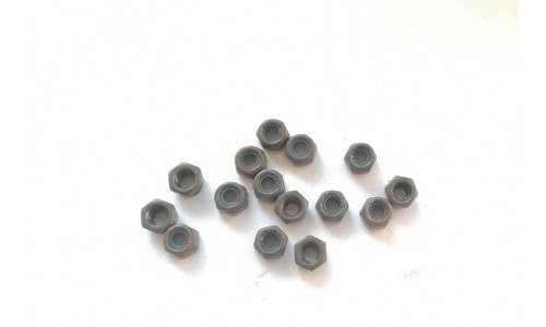 Nyloc Nuts M5 - 15Pcs - BLACK| Rovan Sports